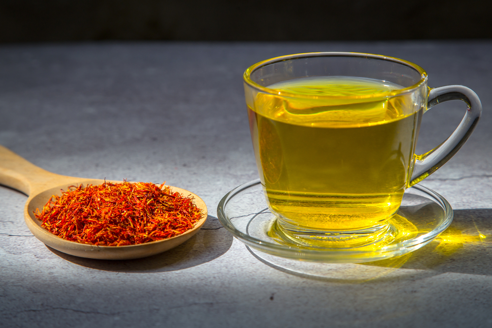 instant saffron tea