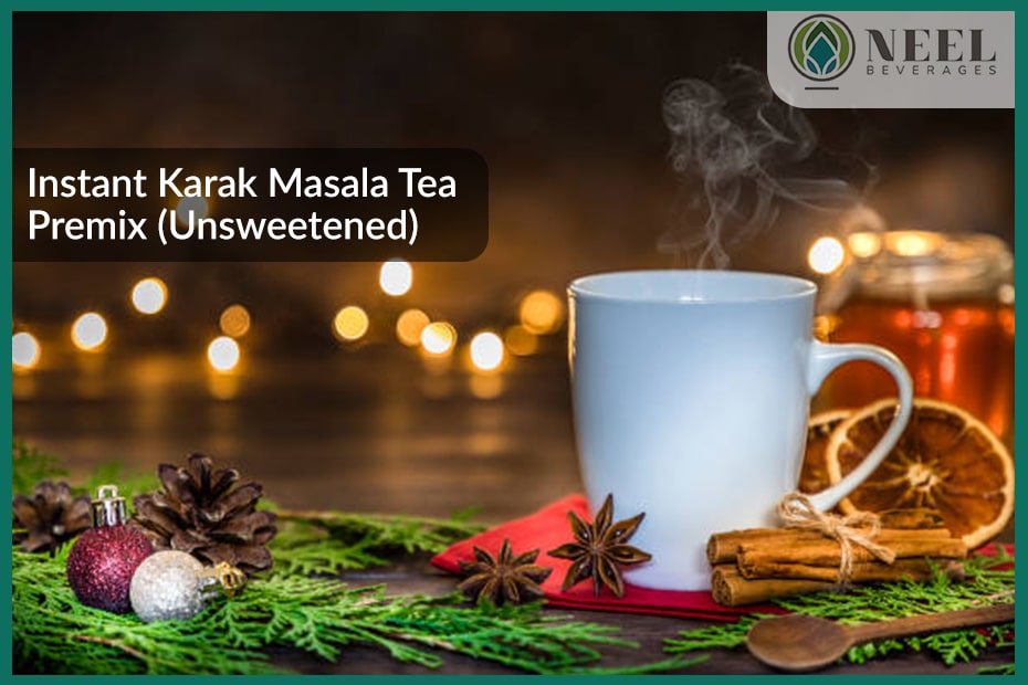 Instant Karak Masala Tea Premix (Unsweetened)