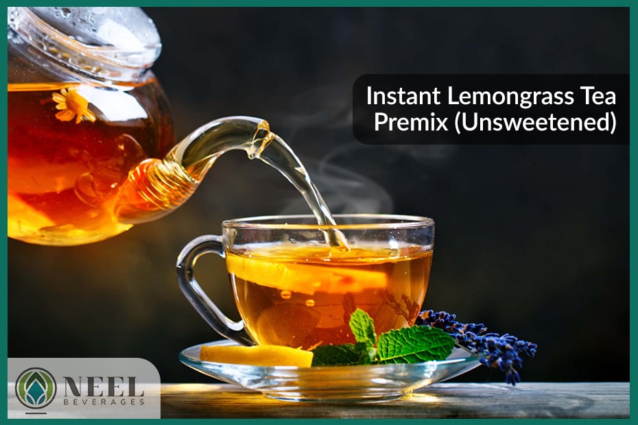 Instant Lemongrass Tea Premix (Unsweetened)