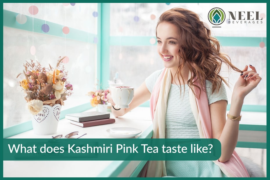 What does Kashmiri pink tea taste like?