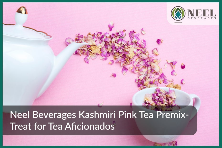Neel Beverages Kashmiri Pink Tea Premix-Treat for Tea Aficionados