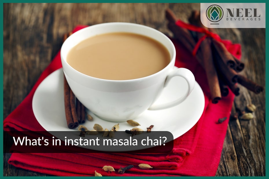 What's in instant masala chai?