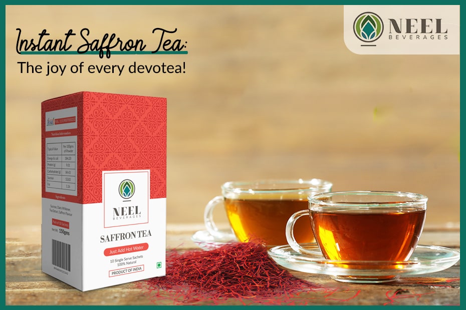 Instant Saffron Tea: The joy of every devotea!