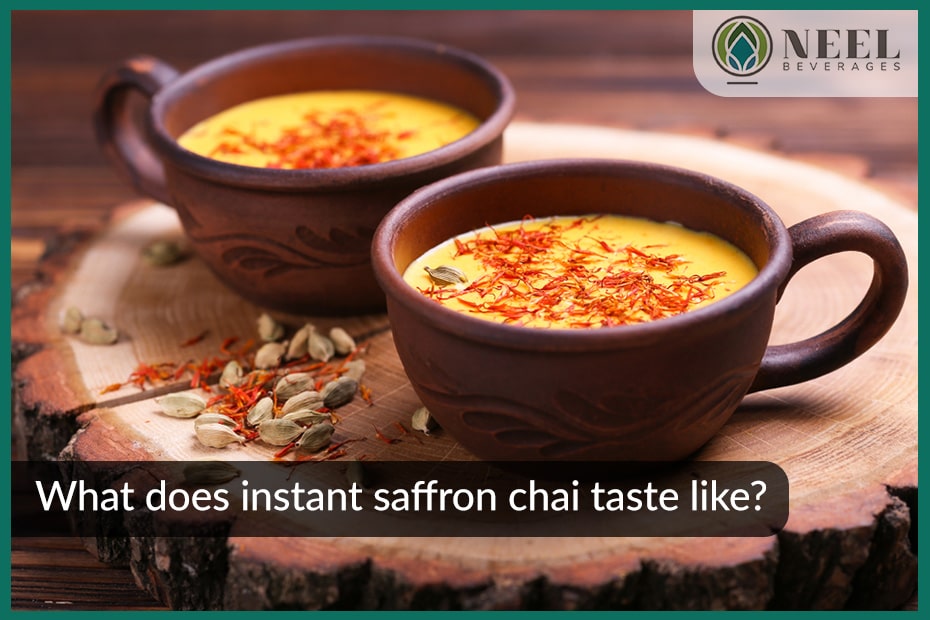 What does instant saffron Chai taste like?