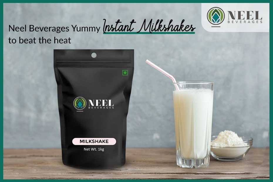 Neel Beverages Yummy Instant Milkshakes to beat the heat!!