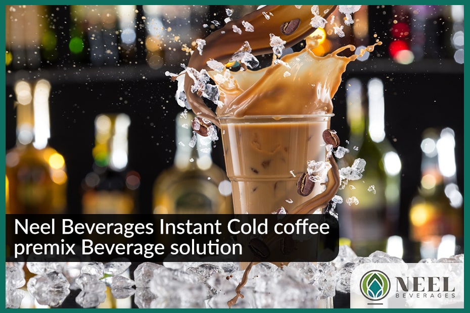 Neel Beverages Instant Cold coffee premix Beverage solution