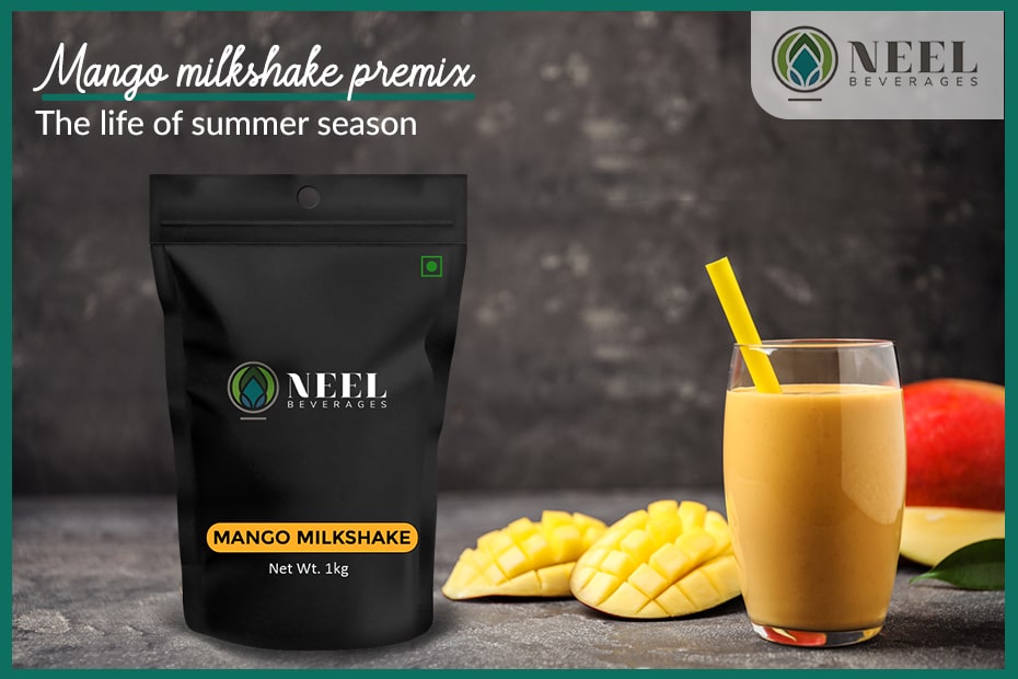 Mango milkshake premix-The life of summer season