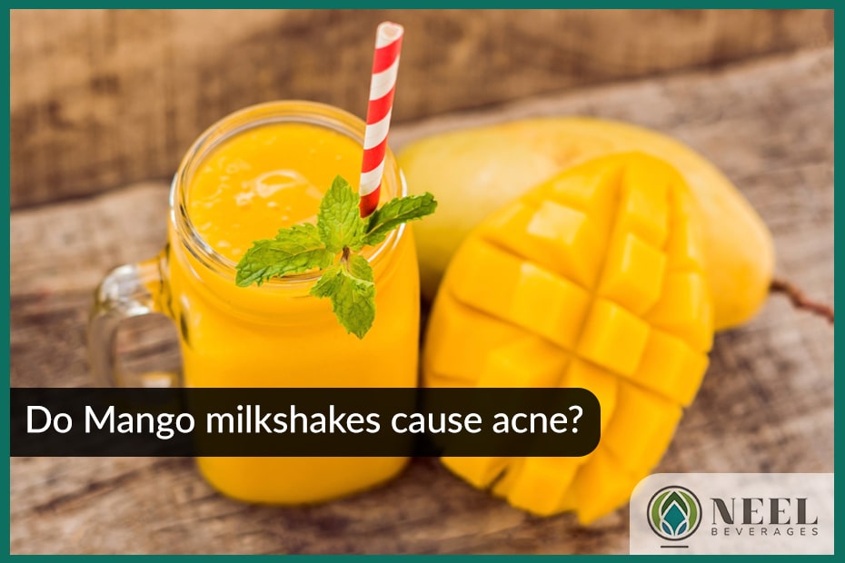 Do Mango milkshakes cause acne?