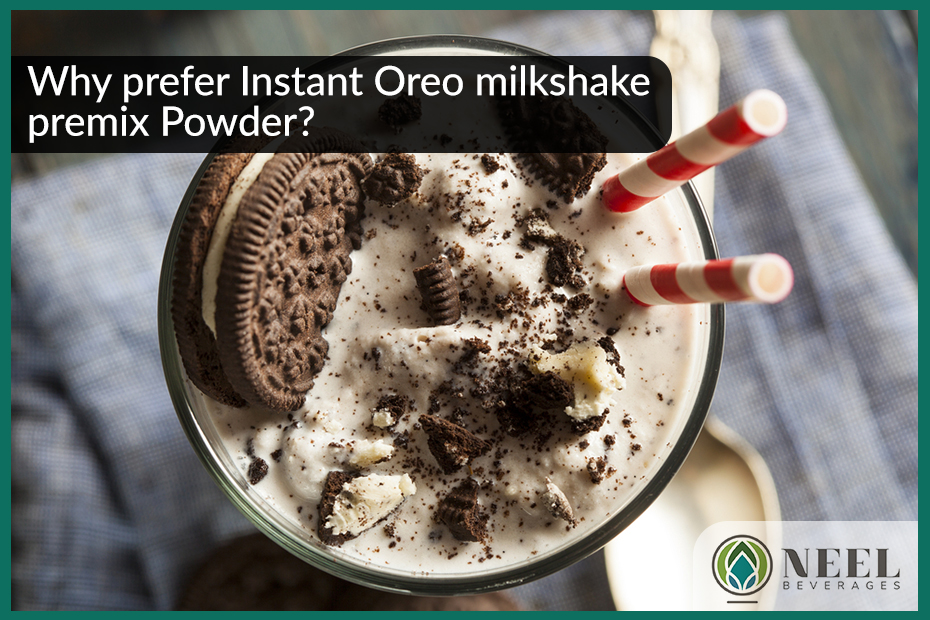 Why prefer Instant Oreo milkshake premix powder?
