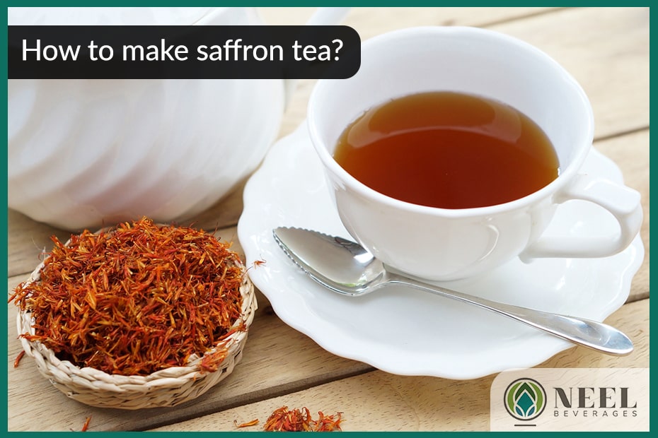 How to make saffron tea?