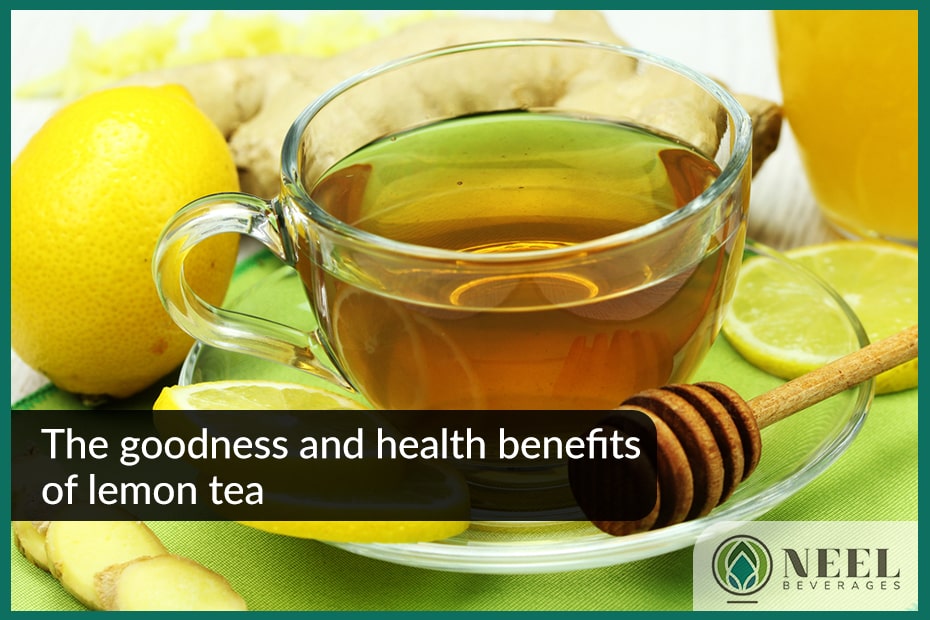 The goodness and health benefits of lemon tea