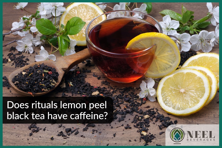 Does rituals lemon peel black tea have caffeine?