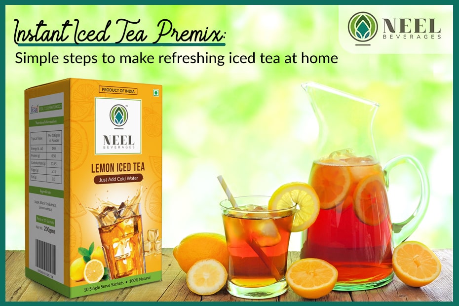 Instant Iced Tea Premix: Simple steps to make refreshing iced tea at home!