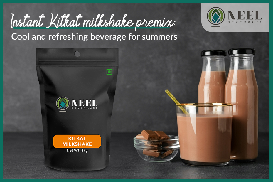 Instant Kitkat milkshake premix: Cool and refreshing beverage for summers!