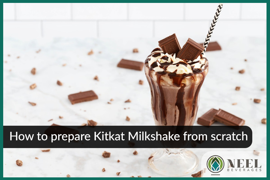 How to prepare Kitkat Milkshake from scratch