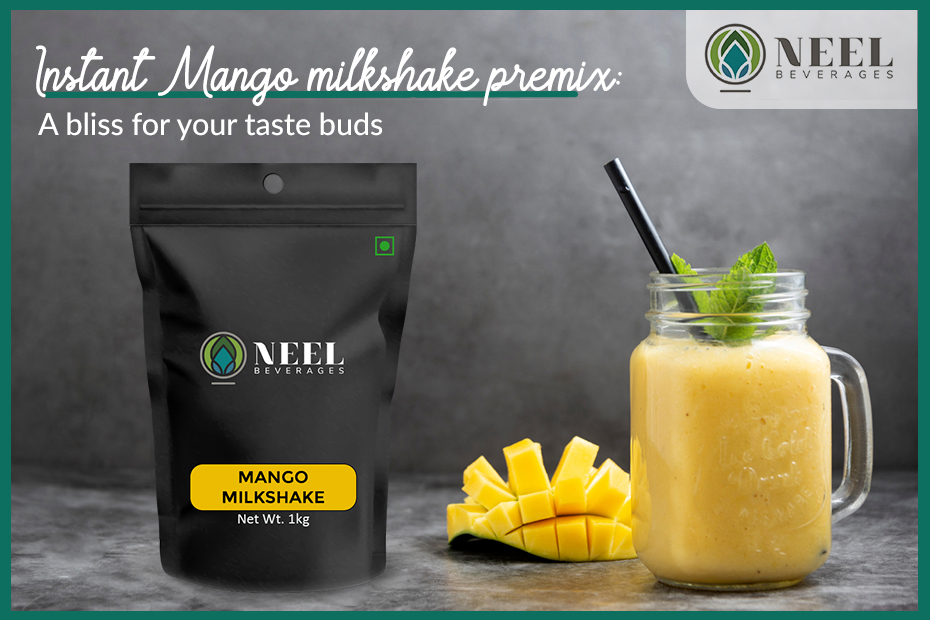 Instant Mango milkshake premix: A bliss for your taste buds!