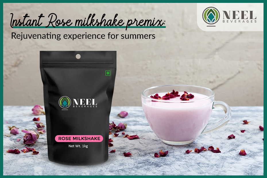 Instant Rose milkshake premix: Rejuvenating experience for summers!