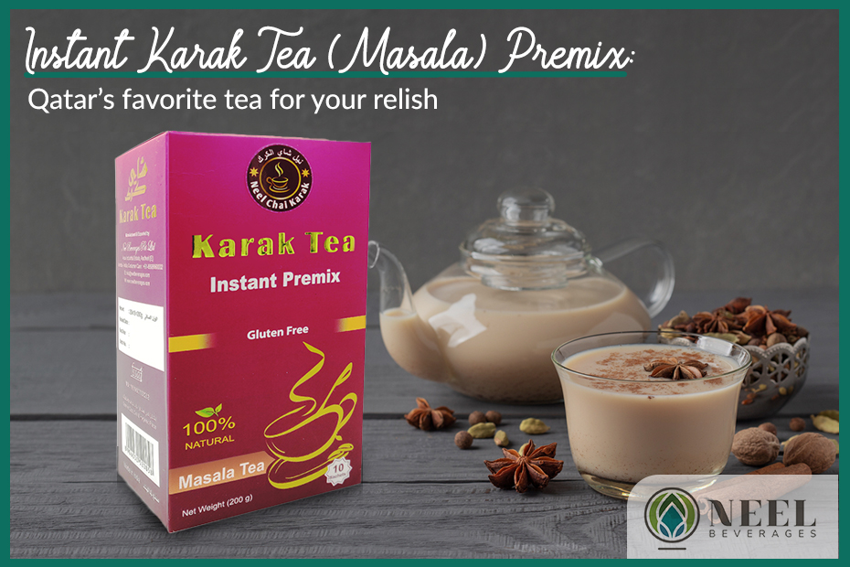 Instant Karak Tea (Masala) Premix: Qatar’s favorite tea for your relish!