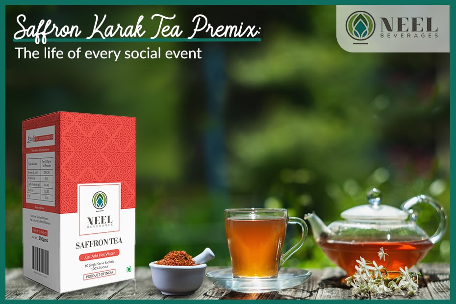 Saffron Karak Tea Premix: The life of every social event!