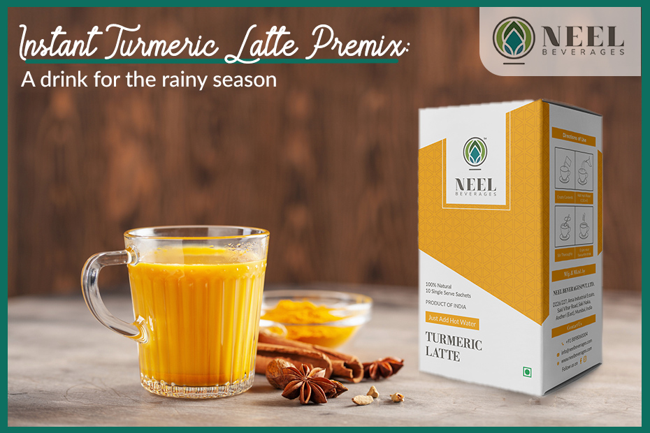 Instant Turmeric Latte Premix: A drink for the rainy season