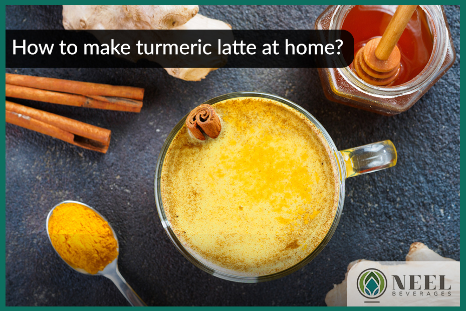 How to make turmeric latte at home?