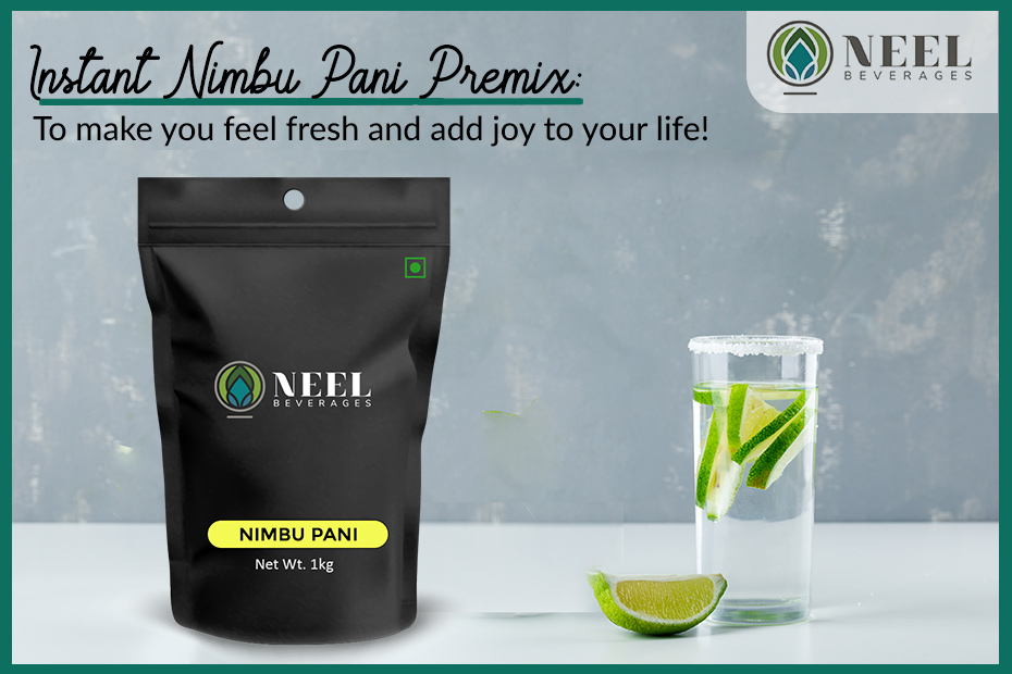 Instant Nimbu Pani Premix: To make you feel fresh and add joy to your life!